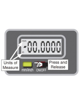 Digital Readout for Cutting Depth (DRCD) for lathes - conversion kit