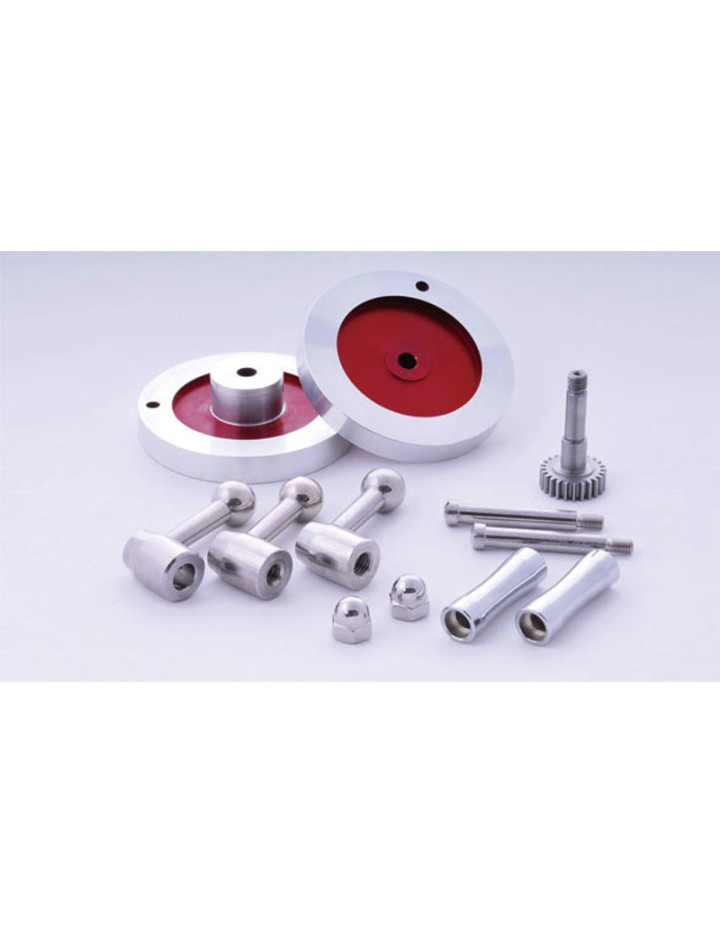 Drehmaschine-Handrad Aus Aluminiumlegierung Mit Gravierter Skala – Perfekt Für Drehmaschinen & Maschinen, Innendurchmesser 6 Mm, Silber